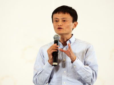 阿里巴巴集團(tuán)董事局主席馬云（來源：新浪財經(jīng) 陳鑫 攝）